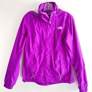 The North Face | Hyvent Zip Up Jacket Womens S Purple Long Sleeves Windbreaker